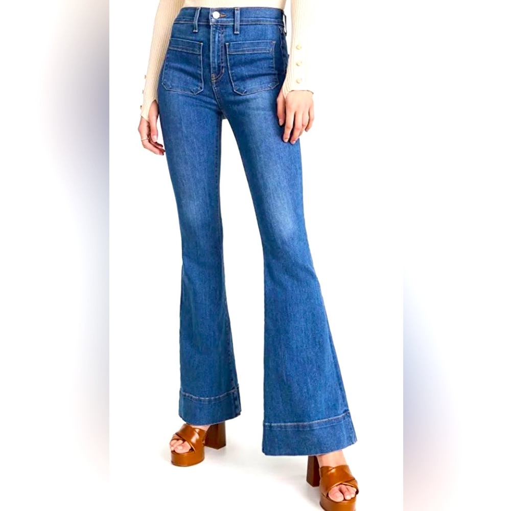 NWT - Veronica Beard Sheridan Exaggerated Flare Jeans 29